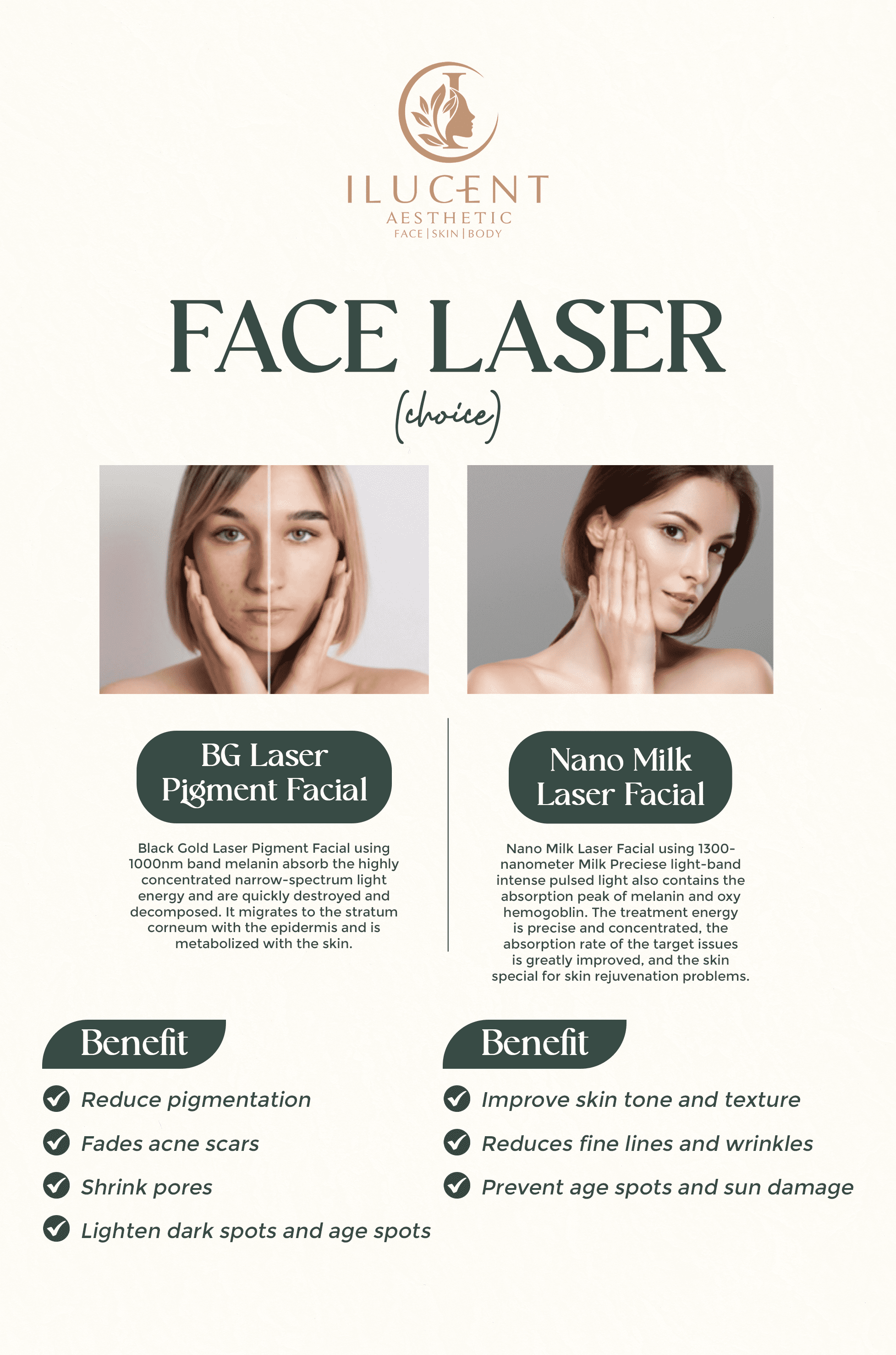 Face Laser (Choice)